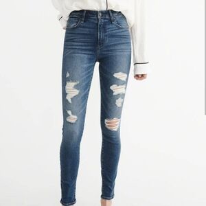 Abercrombie & Fitch High Waisted Skinny Jeans